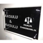 Pleksi Kapı Tabelası - 18