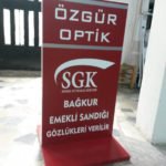 Ayaklı Tabela 12